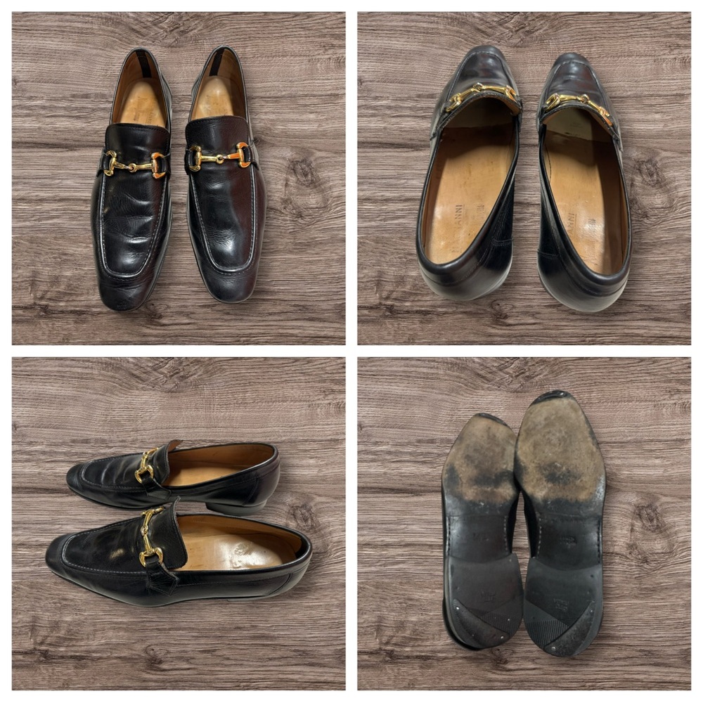 Magnanni Neiman Marcus leather shoes
Size 9 1/2M
B45